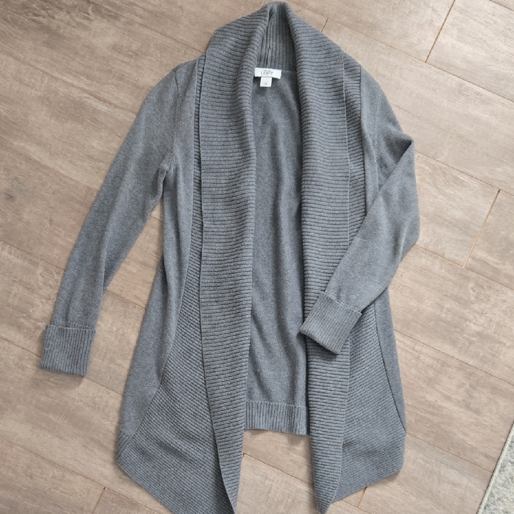 Loft Gray Cardigan